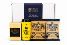 Mancave Hamper with Extra Mature Cheddar, Shropshire Scratchings and Enville Real Ale