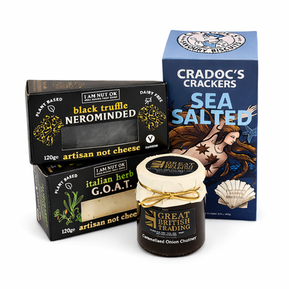 Vegan Hamper featuring Artisan Vegan Cheese from I Am Nut OK