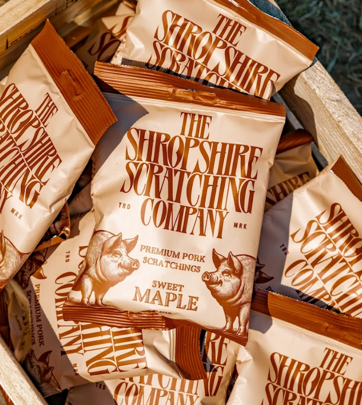 Shropshire Scratchings Sweet Maple