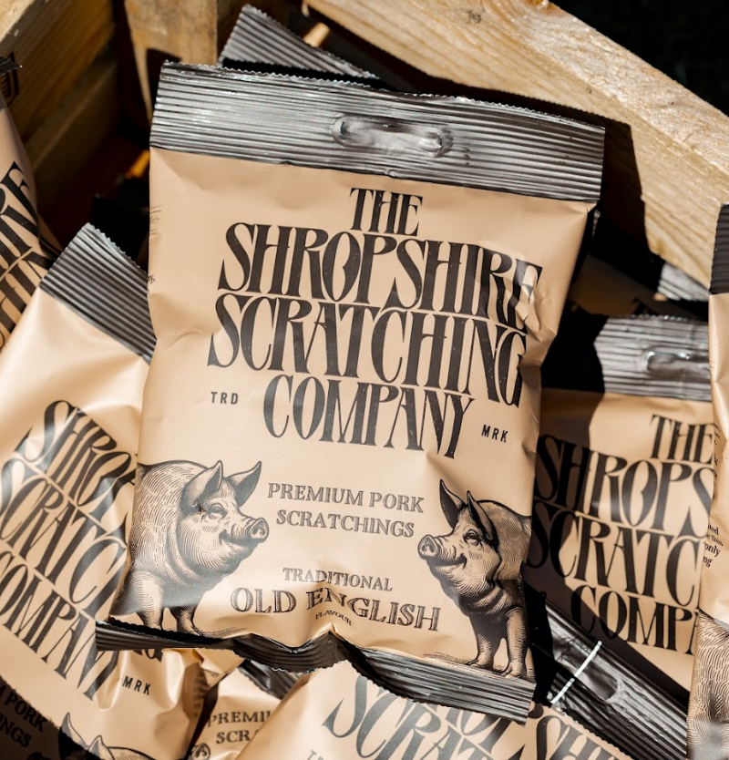 Shropshire Scratchings Traditional Old English