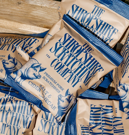 Shropshire Scratchings Salt & Cider Vinegar