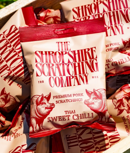 Shropshire Scratchings Thai Sweet Chilli