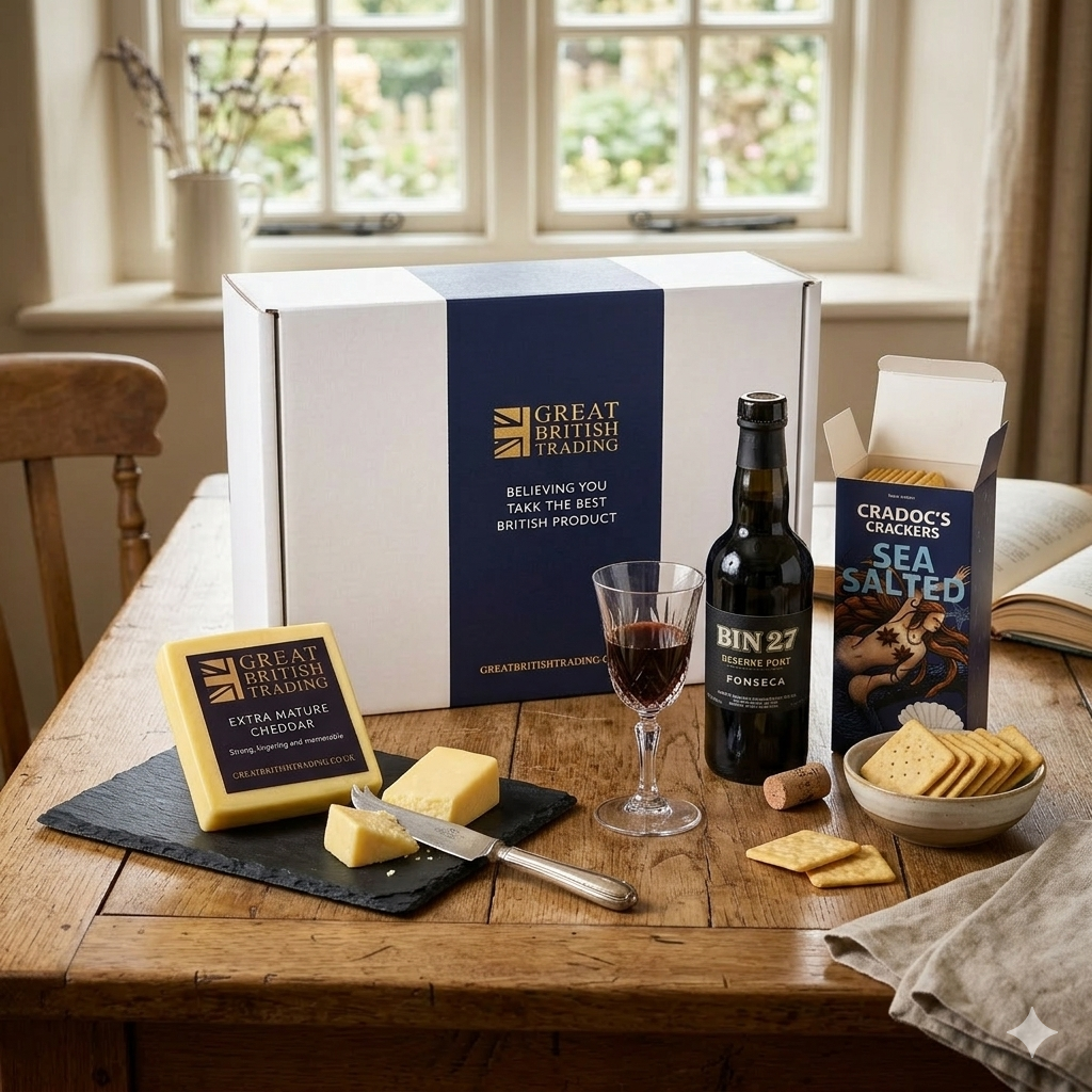 Great British Cheddar & Fonseca Reserve Port Hamper