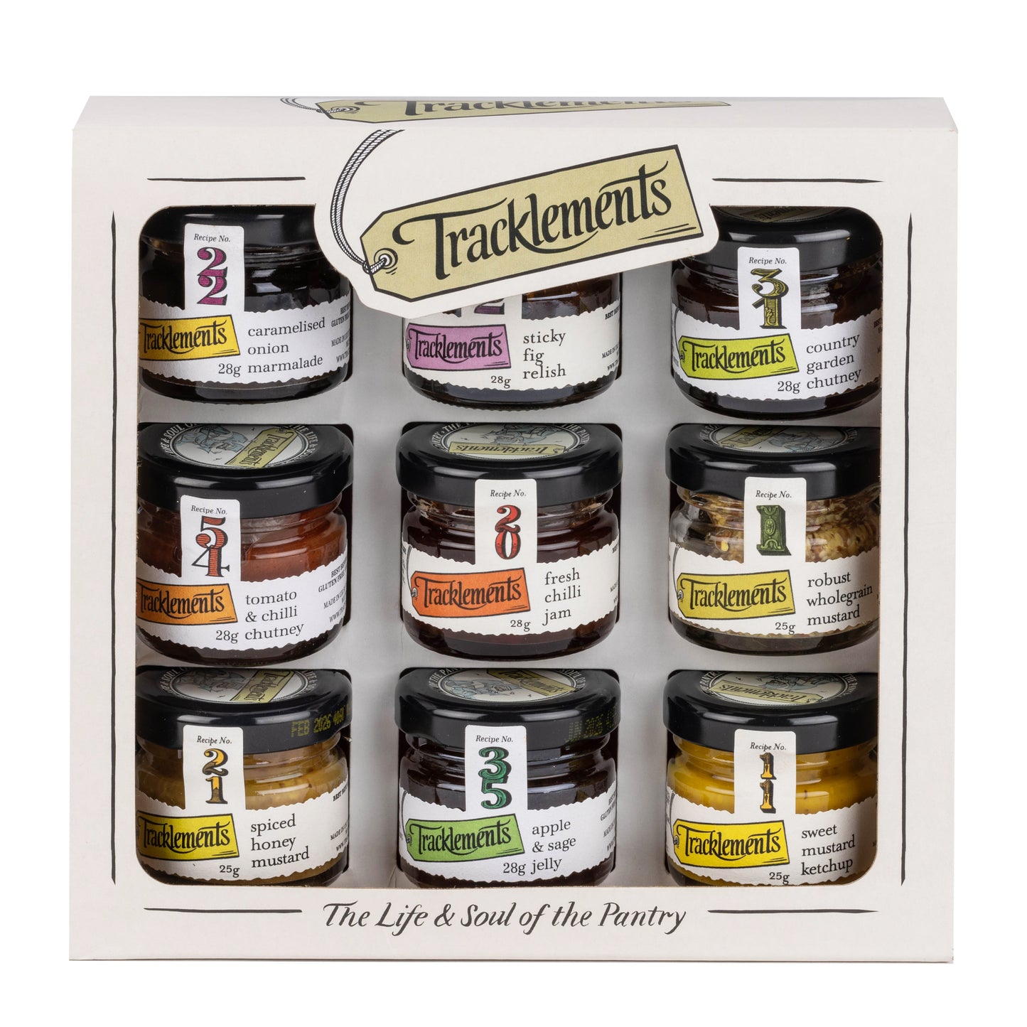 Tracklements Mini Jar Gift Pack