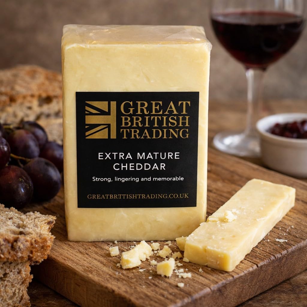 Mancave Hamper with Extra Mature Cheddar, Shropshire Scratchings and Enville Real Ale
