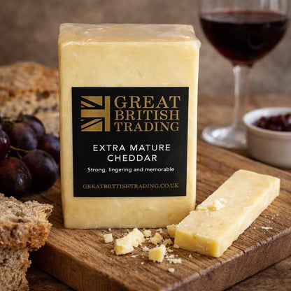 Mancave Hamper with Extra Mature Cheddar, Shropshire Scratchings and Enville Real Ale