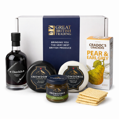 Luxury Cheese and Port Hamper
