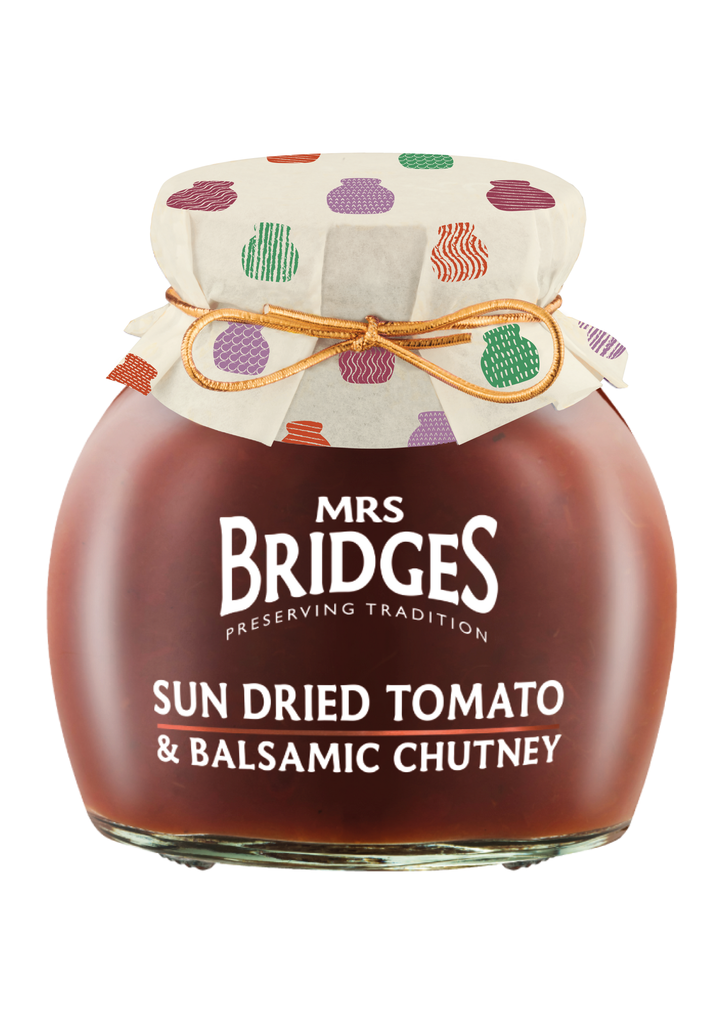 Mrs Bridges Sun Dried Tomato & Balsamic Chutney