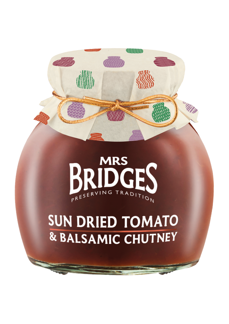 Mrs Bridges Sun Dried Tomato & Balsamic Chutney