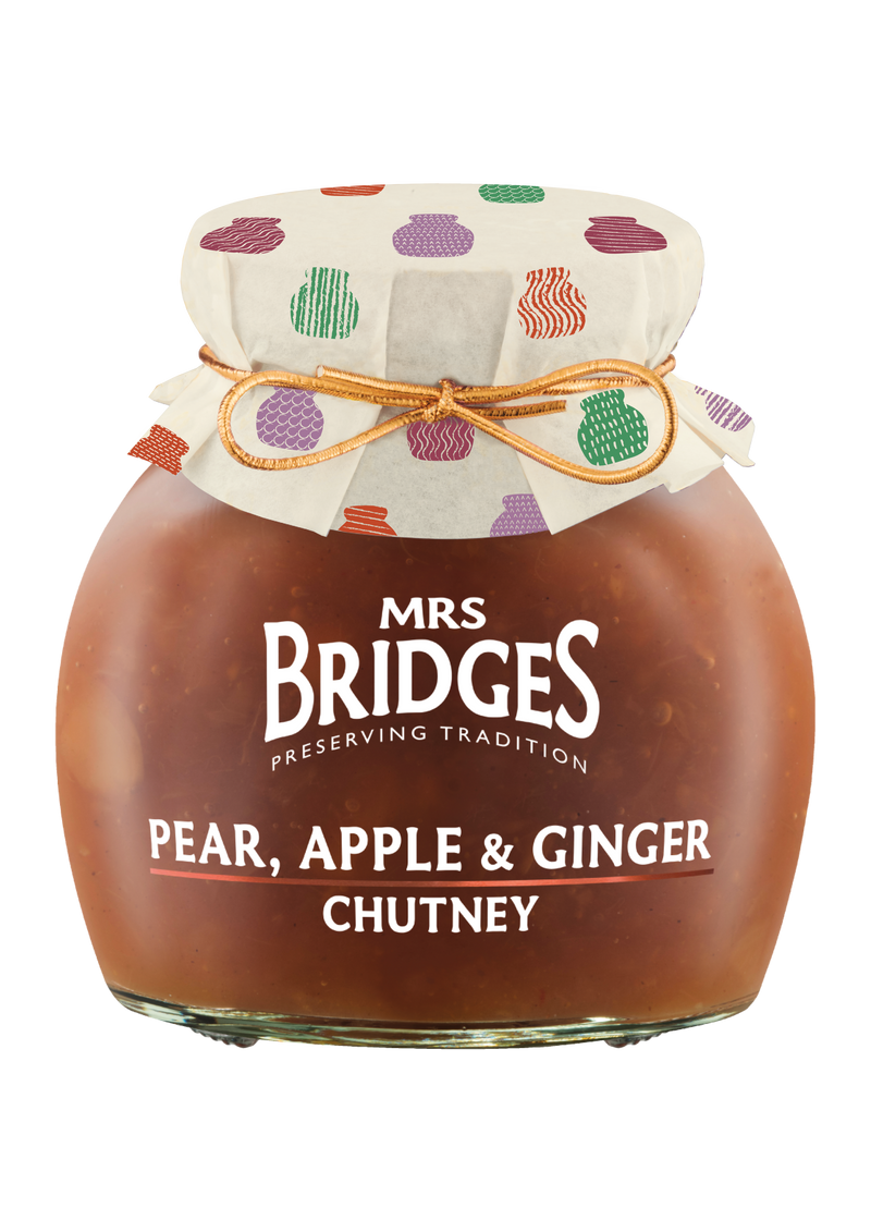 Mrs Bridges Pear, Apple & Ginger Chutney
