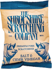 Shropshire Scratchings Salt & Cider Vinegar