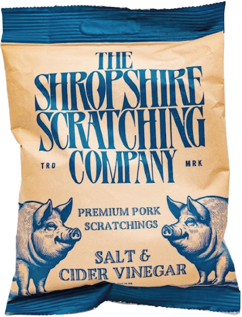 Shropshire Scratchings Salt & Cider Vinegar