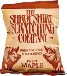 Shropshire Scratchings Sweet Maple