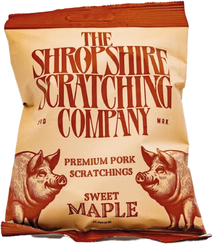 Shropshire Scratchings Sweet Maple