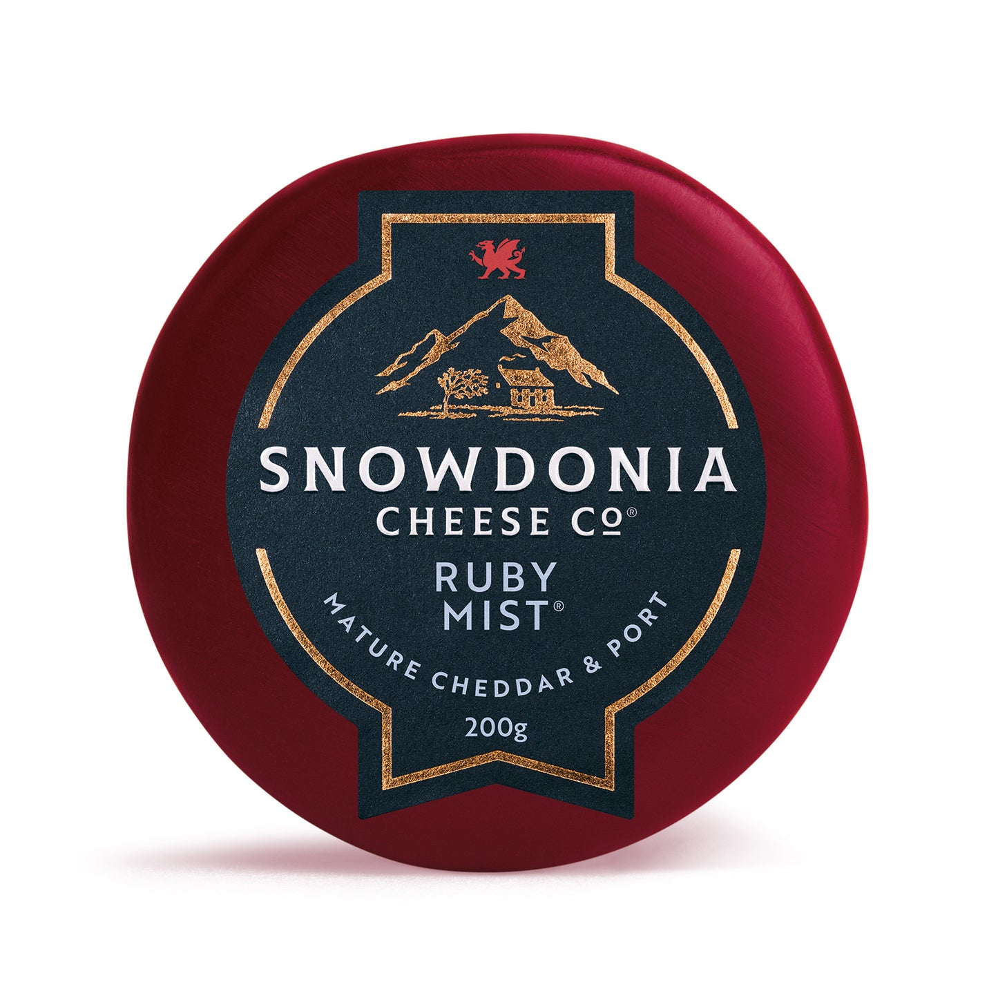 Snowdonia Cheese Slate Cheese Board Including Black Bomber, Beechwood & Ruby Mist Truckles