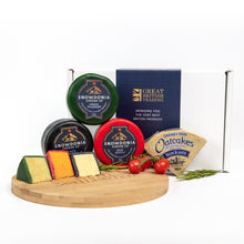 Snowdonia Cheese Classic Trio with Thin Orkney Oatcakes