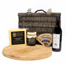 Cheese & Wine Gift Basket