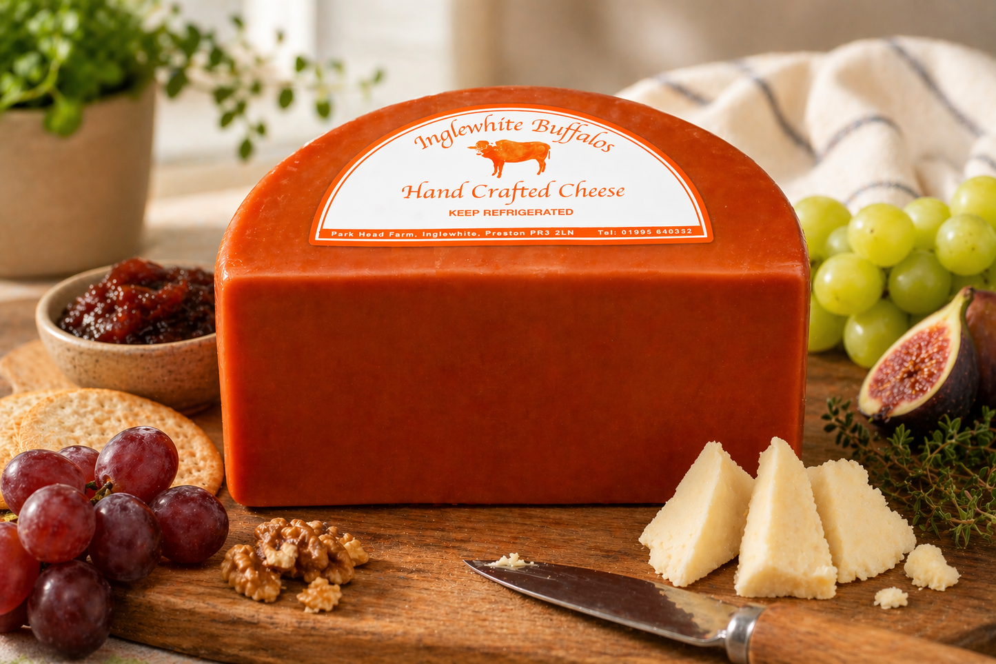 Inglewhite Buffalo Milk Cheese 1.3kg - 1.5kg