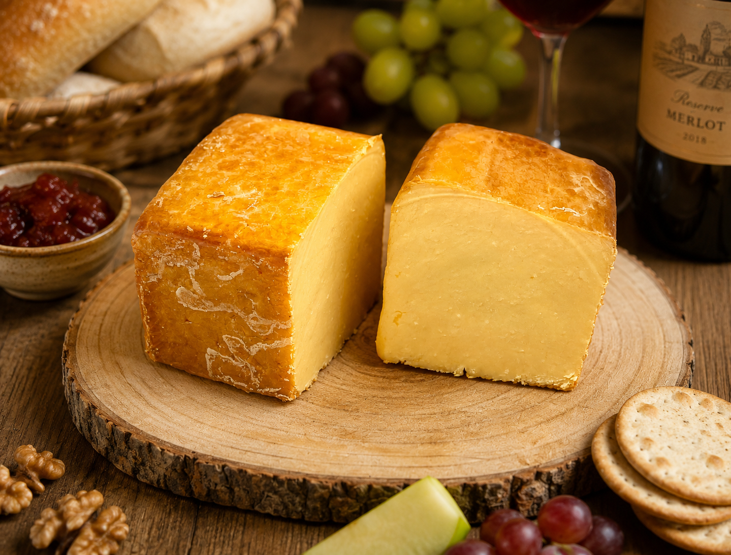 Great British Oak Smoked Mature Cheddar