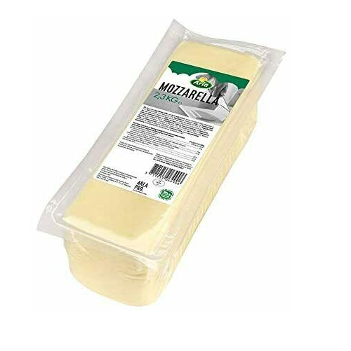 Mozzarella cheese block