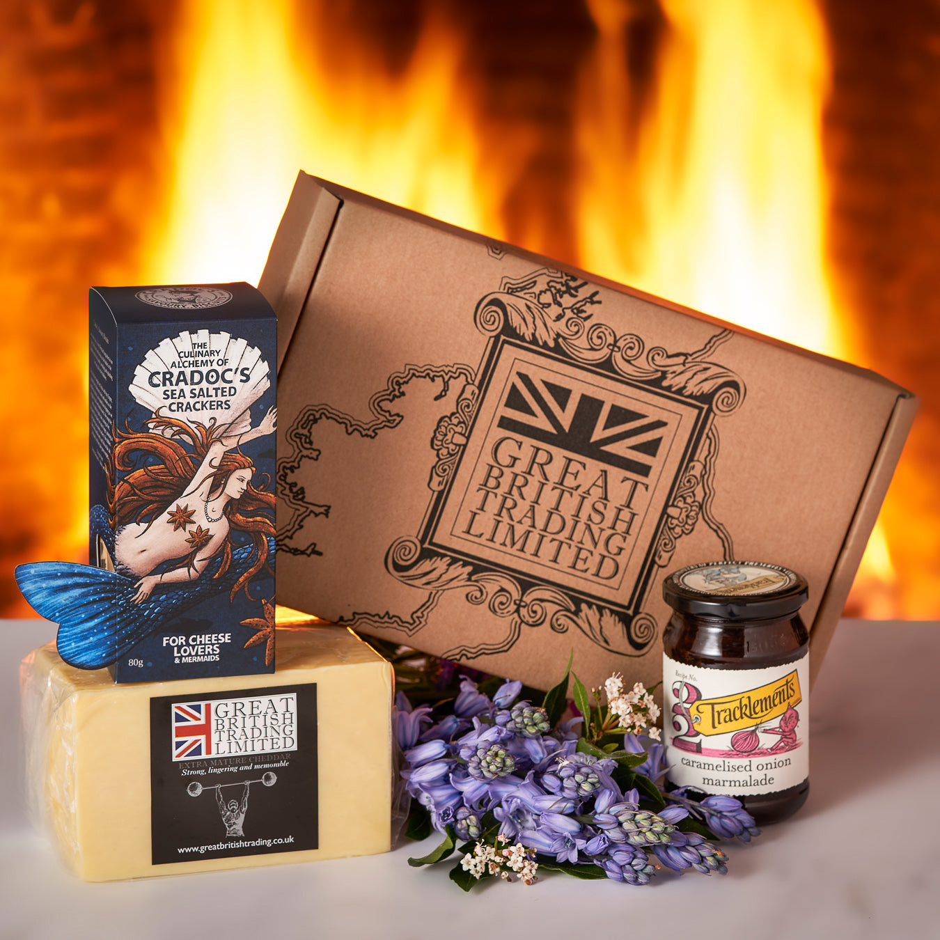 English Cheddar Cheese Box