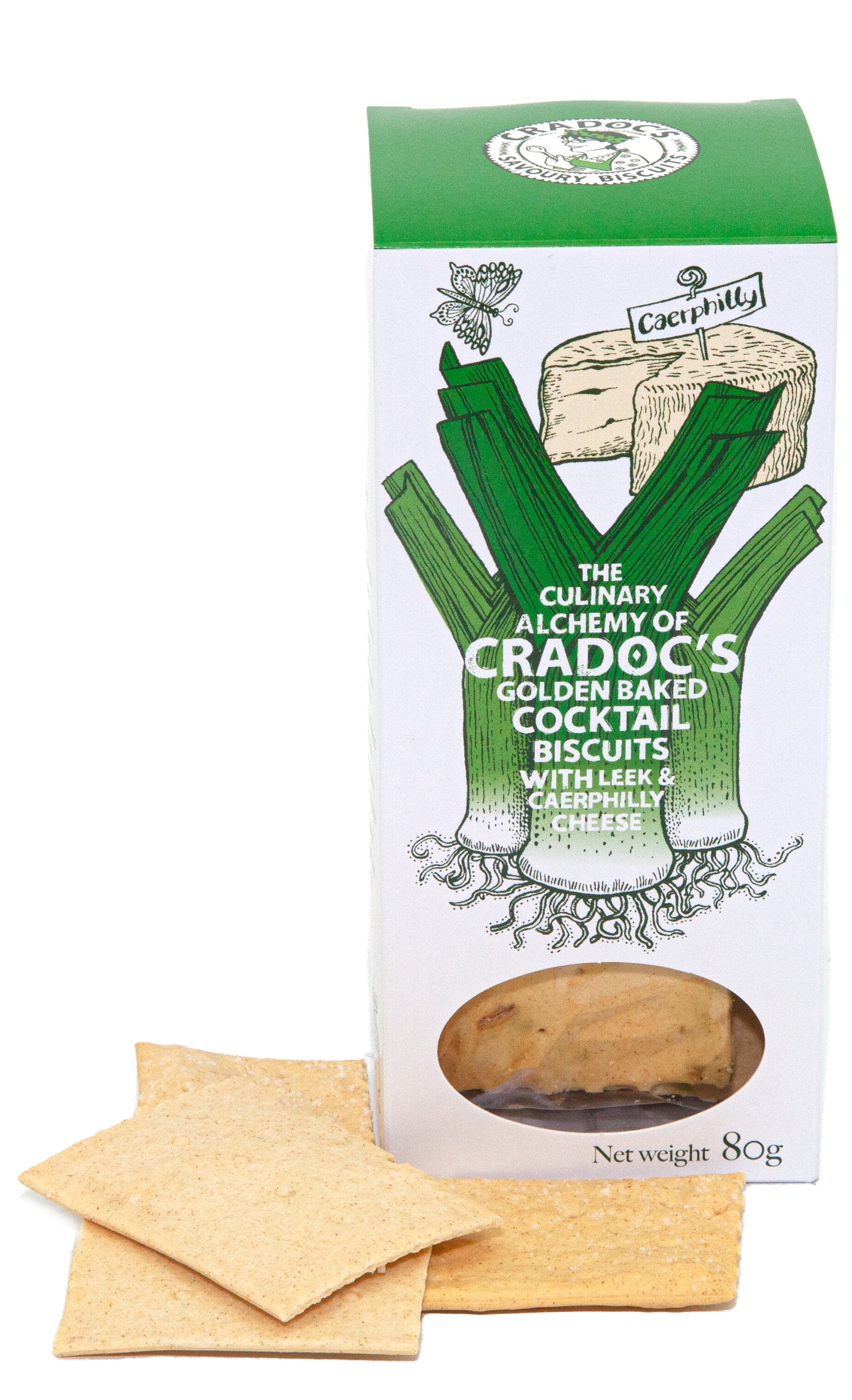 Welsh Gift Hamper with Snowdonia Cheese, Onion Chutney and Cradocs Leek Crackers