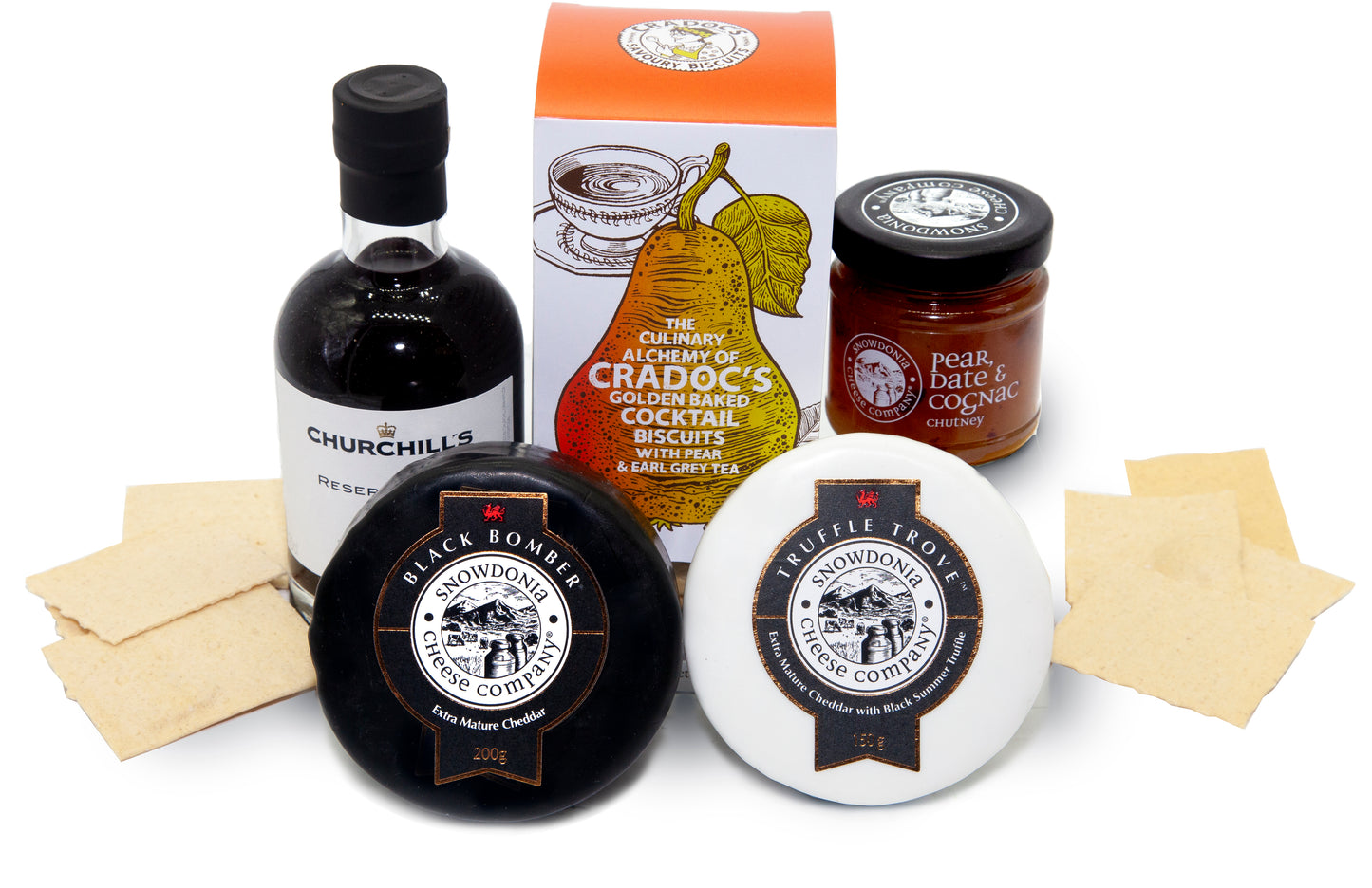 Luxury Cheese and Port Hamper